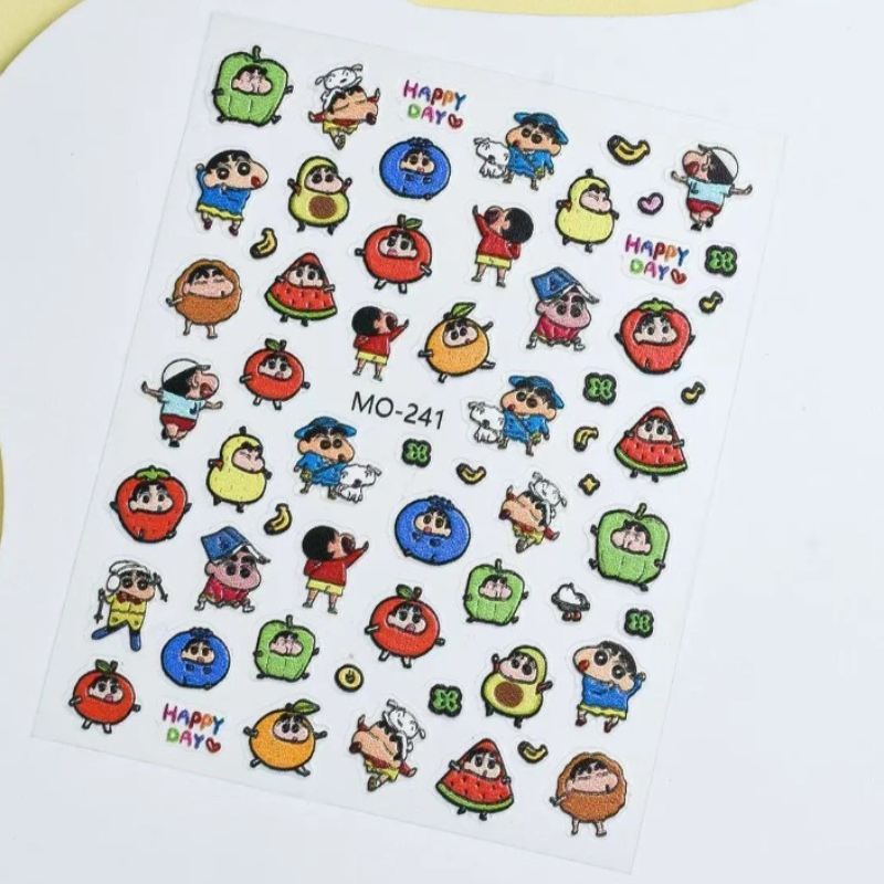 Crayon Shin-chan Creative Pape - огляд і ціна Nail Art Design