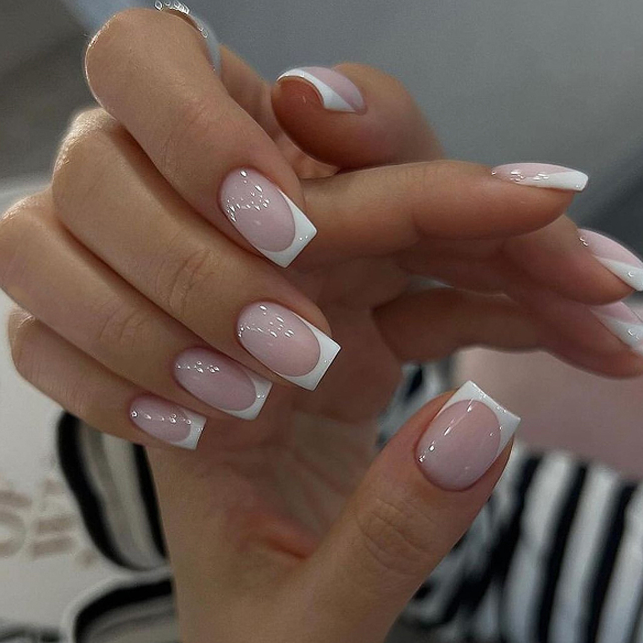 24Pcs Simple Ballet Glitter De - огляд і ціна Nail Art Design