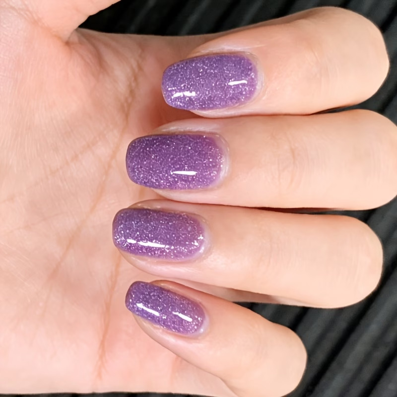 Ice-Clear Grape Purple Crushed - огляд і ціна Nail Art Violet