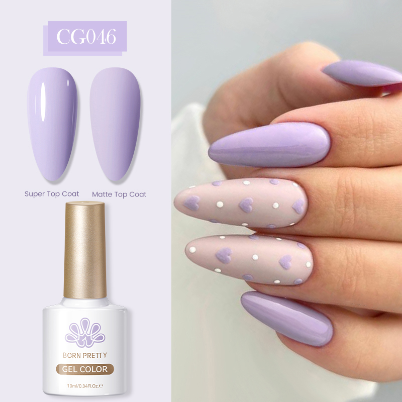 BORN PRETTY 10ml 24 Colors Gel - огляд і ціна Nail Art Violet